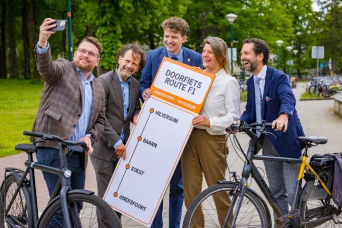Aanleg doorfietsroute Amersfoort – Hilversum