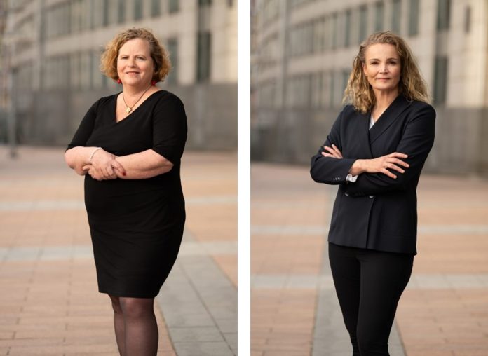 Paula Bouwer en Esther Bais van Meer Directe Democratie