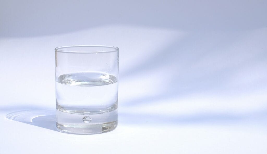 glas water