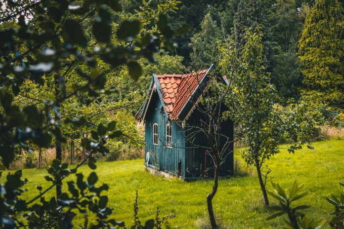 Tiny House in achtertuin