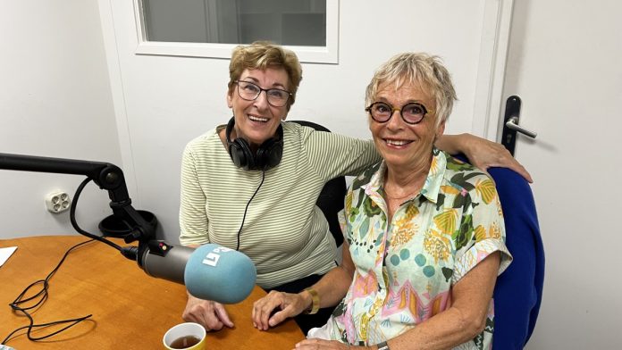 Pearl Mosk en Ingrid Verhoef
