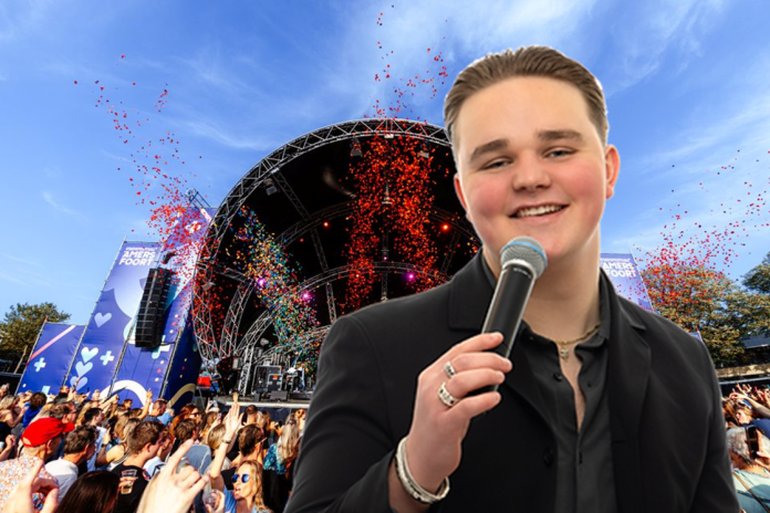Vinnie Steijger bij Stadsfestival Amersfoort