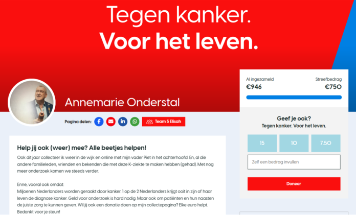 KWF pagina van Annemarie
