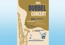 Uniek dubbelconcert: 80 muzikanten in actie! Dubbelconcert PVO