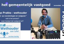 Wethouder aan tafel – Hugo Prakke over het gemeentelijk vastgoed.