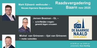 Gemeenteraad Baarn november 2025