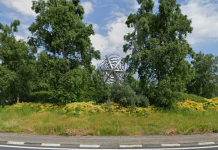 Bijzondere tekening van Escher te zien in Baarn Escher Rotonde