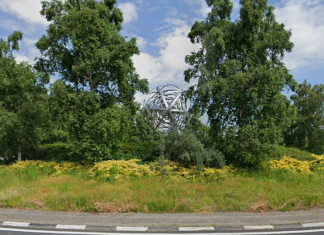 Bijzondere tekening van Escher te zien in Baarn Escher Rotonde