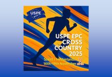 Soesterduinen kleuren blauw deze maand USPE Cross Country