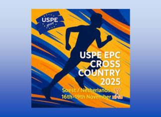 Soesterduinen kleuren blauw deze maand USPE Cross Country