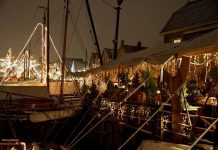 Jaarlijkse wintermarkt centrum Spakenburg van start wintermarkt spakenburg