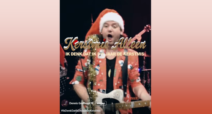 Dennis Grefhorst in een teaserfilmpje op Insta Dennis Grefhorst in een teaserfilmpje op Insta