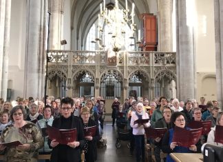 Grootkoor Amersfoort in Sint Joriskerk Grootkoor Amersfoort