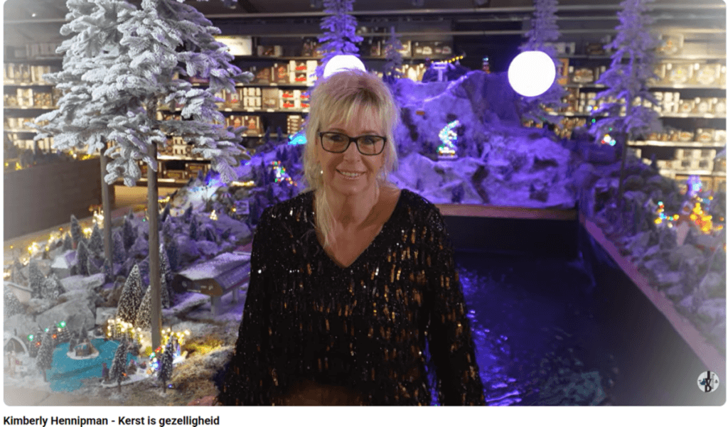 Kimberly Hennipman in haar video