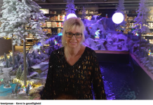 Nieuwe kerstsingle van Kimberly Kimberly Hennipman in haar video