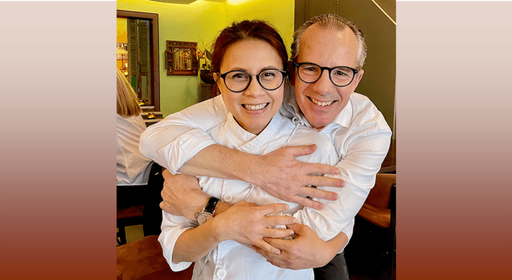 Sally Runkat en Patrick van Os