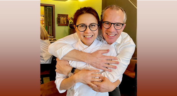 Sally Runkat en Patrick van Os Sally Runkat en Patrick van Os