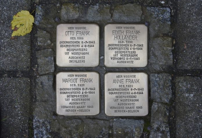 Stolpersteine Familie Frank