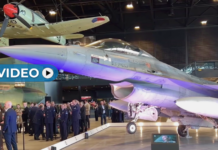 NMM neemt unieke F-16 in ontvangst