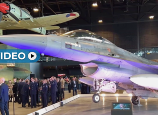 NMM neemt unieke F-16 in ontvangst