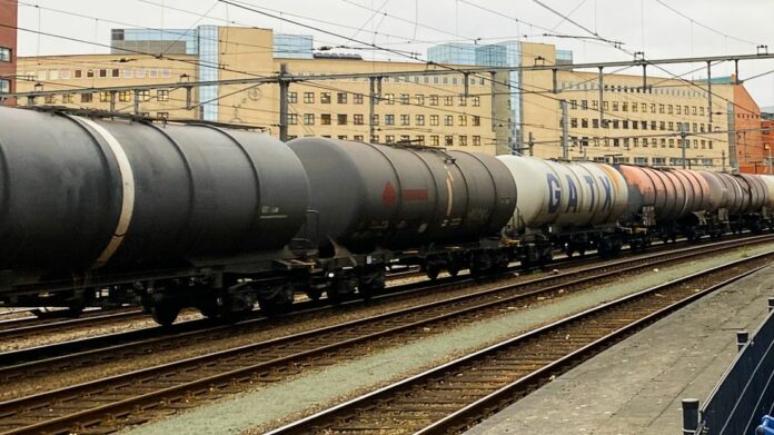 Station Amersfoort goederentrein