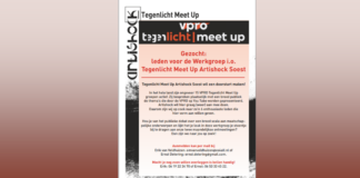 Artishock: Sluit je aan Tegenlicht Meet Up