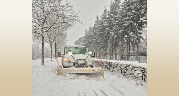 gladheidsbestrijding, foto gemeente Leusden gladheidsbestrijding, foto gemeente Leusden