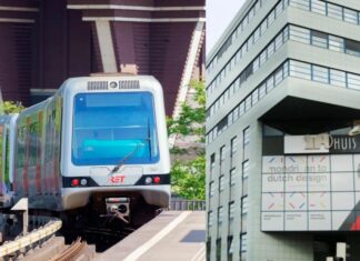 Idee van D66 voor metro in Amersfoort totaal afgekraakt metro, foto RET, Nieuwsplein33