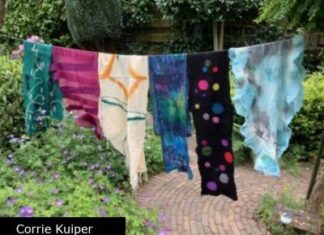 Twaalfde tweejaarlijkse Aterlierlint Soest Atelierlint Soest Corrie Kuiper