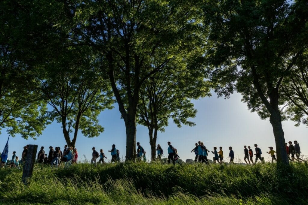 Avondvierdaagse, foto Willem Loman