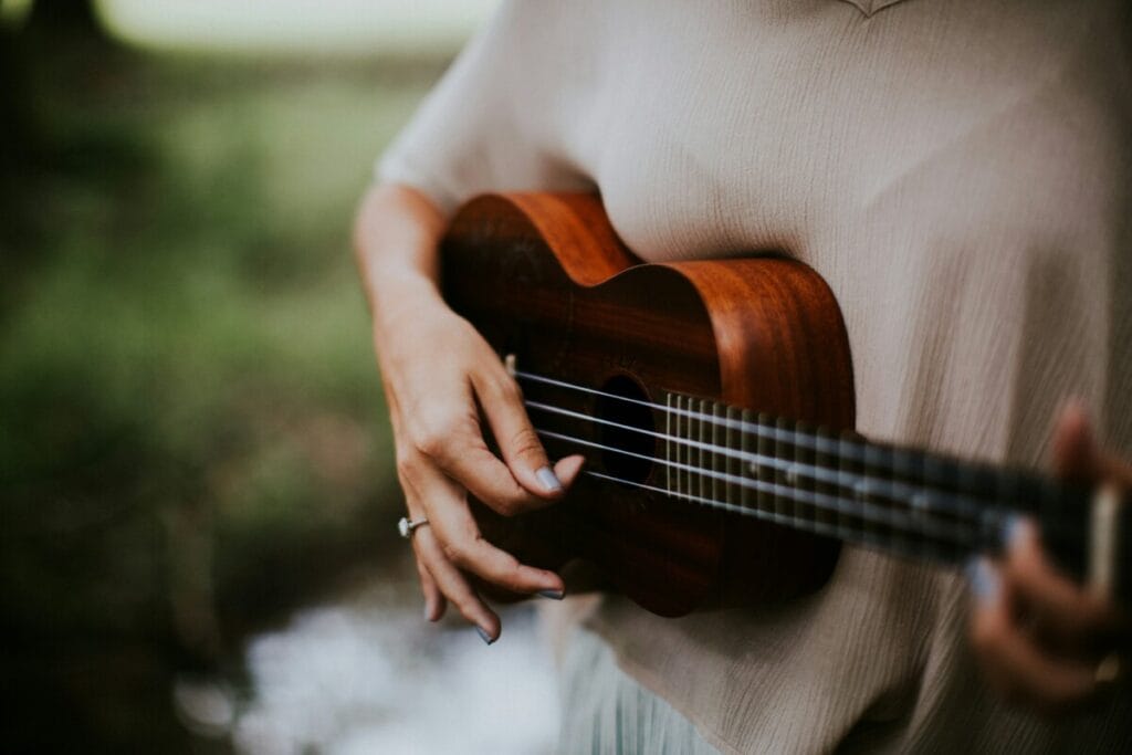 ukelele speler