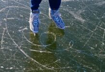 Eemdijker Bart Hoolwerf wint sprintrace op natuurijs: ‘Ik wil het seizoen goed afsluiten’