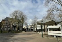 ‘De Brink is kil, sfeerloos en zonder samenhang’ Zeker op grauwe dagen is De Brink geen ‘kloppend hart. Foto: Celia de Vree