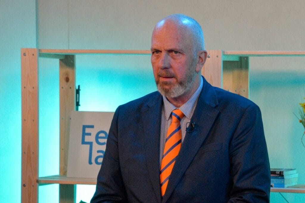 Wiebe de Boer van VVD Bunschoten. Foto Pieter de Vos