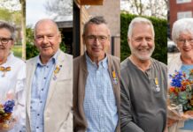 Lintjesregen in Bunschoten-Spakenburg