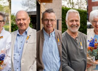 Lintjesregen in Bunschoten-Spakenburg