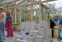 Ode aan borstverkleining tijdens Kunstpalet033 in Baarnse Wintertuin Kunstpalet033 in de wintertuin Baarn