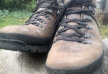 Van paddenstoel naar infopanelen Wandelschoenen