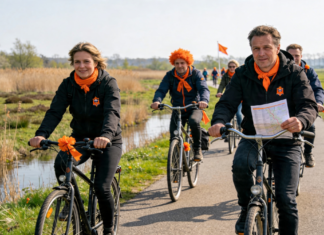 Traditionele fietstocht Koningsdag langs Soester veen, turf en verborgen verhalen