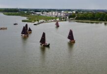 DARP-zeilcompetitie bolt de zeilen DARP-zeilwedstrijd