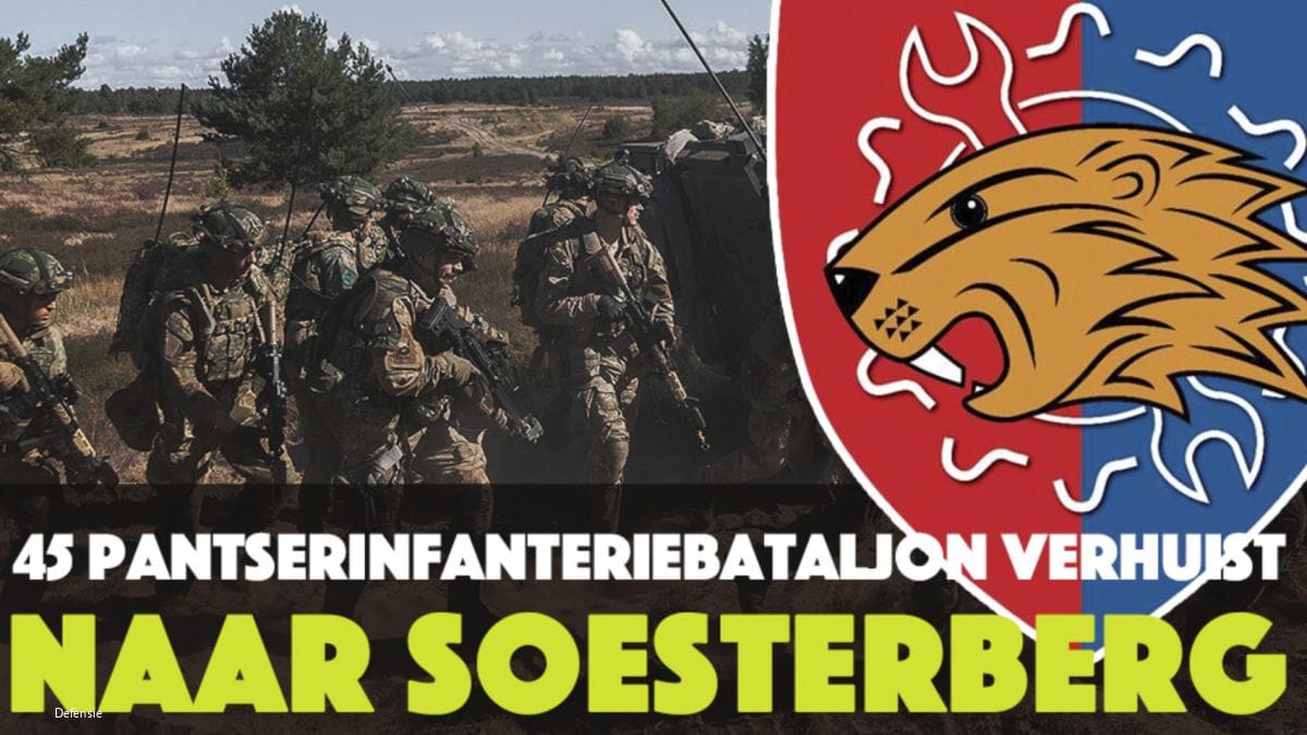 Het wordt groener in Soesterberg De komst van het bataljon betekent uiteindelijk dat bijna ze-venhonderd militairen en familieleden verbonden raken aan Soesterberg en omgeving.
