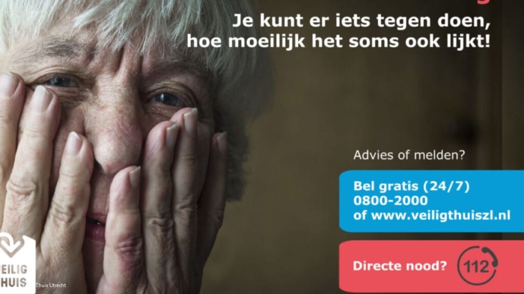 Marieke Meester is een deskundige die werkt bij Veilig Thuis Utrecht en houdt zich in het bijzonder bezig met het signaleren en tegengaan van ouderenmishandeling.