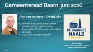Gemeenteraad Baarn Juni 2026