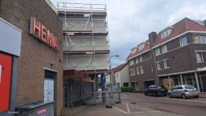 Bibliotheek Baarn steigers