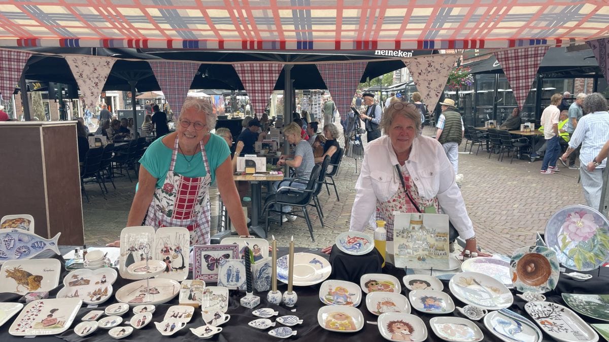 ‘Montmartre aan het Eemmeer’ in Spakenburg Spakenburg Montmarte kunstmarkt