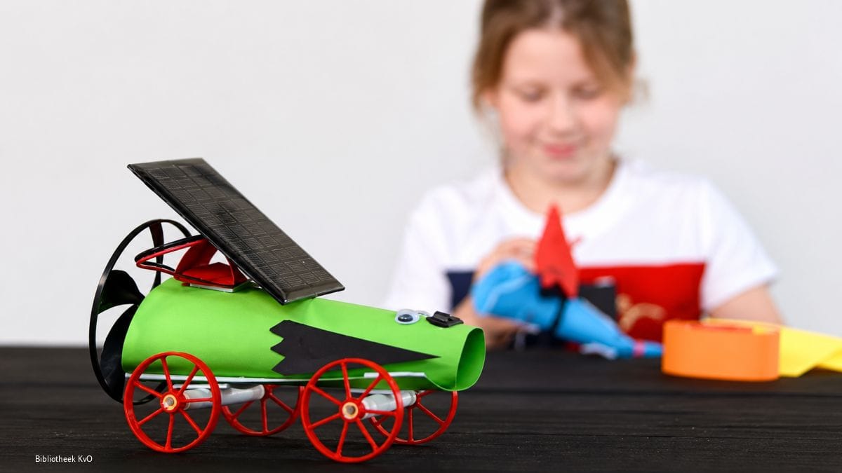 Robotje maken in de bieb Technisch knutselen