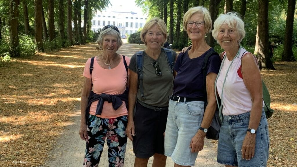 V.l.n.r.: Ali Hakkert, Yolanda van Mameren, Renske Druijf en Anke Nienhuis