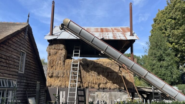Door droogte minder oogst Eemland Hooiberg