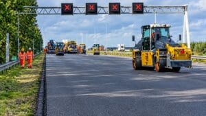 Dit weekeinde A27 dicht richting Utrecht Wegwerkzaamheden