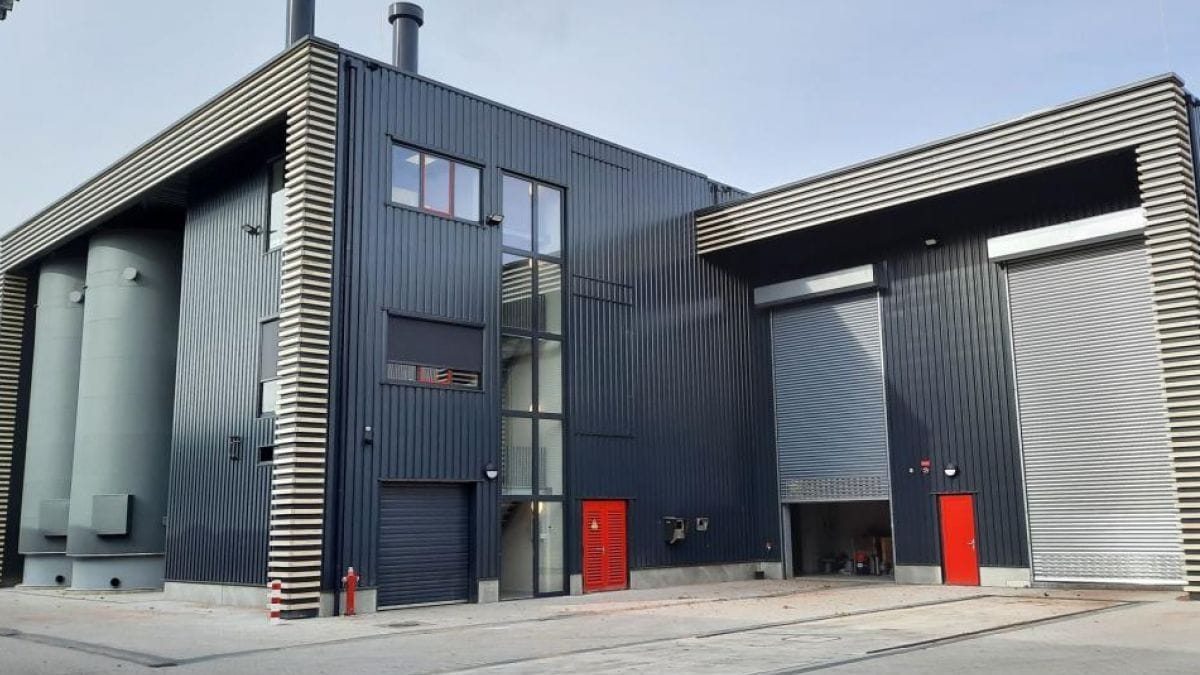 Biomassacentrale. Bron: Warmtebedrijf Amersfoort